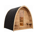 SaunaLife Model G3 Garden-Series Luxury Wooden Outdoor Home Sauna Kit [SL-MODELG3] (SAK94768)