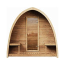 SaunaLife Model G3 Garden-Series Luxury Wooden Outdoor Home Sauna Kit [SL-MODELG3] (SAK94768)