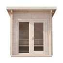 SaunaLife Model G4 6-Person Garden-Series Luxury Wooden Outdoor Home Sauna Kit [SL-MODELG4] (SAK92514)