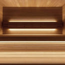 SaunaLife Model G7 6-Person Pre-Assembled Luxury Outdoor Home Sauna With Thermo-Pine Exterior Cladding [SL-MODELG7] (SAK57193)