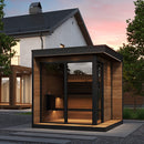 SaunaLife Model GL6 Luxury-Series Outdoor 4-Person Home Sauna Kit [GL6] (SAK41025)
