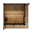 SaunaLife Model GL6 Luxury-Series Outdoor 4-Person Home Sauna Kit [GL6] (SAK41025)