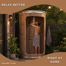 SaunaLife Model R3 Premium Barrel Shower [SL-MODELR3] (SAK82605)