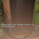 SaunaLife Model R3 Premium Barrel Shower [SL-MODELR3] (SAK82605)