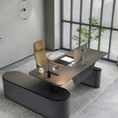 Sawyer · L-Shaped Executive Standing Desk, Adjustable Height