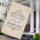 Customized Welcome Since House Flag