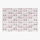 Personalized Bow and Arrow Baby Girl Blanket