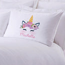 Unicorn Personalized Kids Sleeping Pillowcase | Custom Pillow For Kids