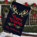 Happy Holidays Custom Christmas Garden Flag