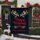 Happy Holidays Custom Christmas Garden Flag