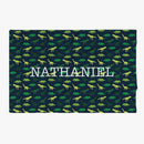 Personalized Dinosaur Kids Name Blanket