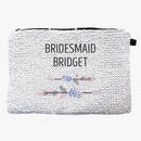 Best Mom Ever Name Flip Sequin Makeup Pouch Bag