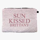 Flip Sequin Makeup Cosmetics Pouch Bag | Personalized with name