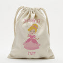 Personalized Princess Character Drawstring Sack