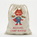Super Hero Customized Character Drawstring Sack