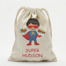 Super Hero Customized Character Drawstring Sack