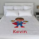 Personalized Superhero Name Blanket