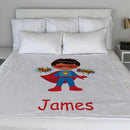 Personalized Superhero Name Blanket