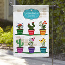 Grandma's Potted Plants Custom Garden Flag