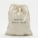 Personalized Laundry Drawstring Sack