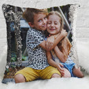 Exclusive Sale - Custom Magic Sequin Pillow Case of Your Photo | Personalized Reversible Mermaid Sequin Throw