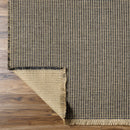 Kimi Jute Black Area Rug - Becki Owens x Livabliss - Clearance