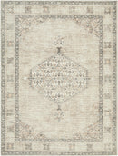 Lila Medallion Brown Area Rug