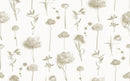 Fresh to Death Wallpaper, small pattern, neutrals