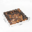 Scalloped calacatta viola marble tray – kitchen luxury decor