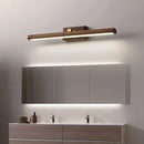 DecorBites™ Black Walnut Mirror Lamp Wall Light with Led, Scandinavian Design