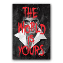 Scarface Canvas Wall Art Print