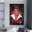 Scarface Canvas Wall Art Print