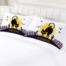 Scary Halloween Cat Custom Sleeping Pillowcase Set