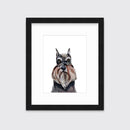 The Schnauzer - Open Edition Paper Print