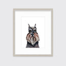 The Schnauzer - Open Edition Paper Print