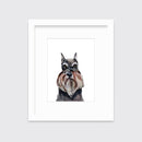 The Schnauzer - Open Edition Paper Print