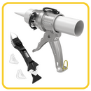 SILIGUN™ PRO Compact 24:1 Caulking Gun - Scraper Kit