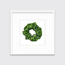 Scrunchie IV (Green) - Open Edition Paper Print