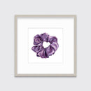 Scrunchie I (Purple) - Open Edition Paper Print