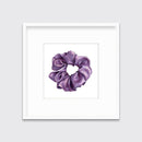 Scrunchie I (Purple) - Open Edition Paper Print