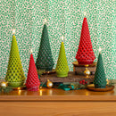Accent Sculpted Tree Candle - Forest