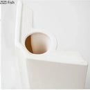 Sculpted book design white ceramic creative flowers desk decoration bedroom