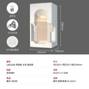 Sculptural stone embedded night light wall sconces for corridor