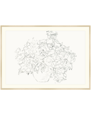 Vase of Flowers Sketch