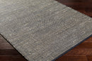 Byrne Black Jute Rug - Clearance