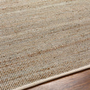 Byrne Beige & Green Jute Rug - Clearance