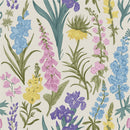 Fashionable Irises Wallpaper Vogue