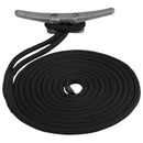 Sea-Dog Double Braided Nylon Dock Line - 5/8" x 30 - Black
