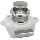 Sea-Dog Push Button Rim Latch - Stainless Steel/Plastic Housing