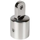 Sea-Dog Stainless Top Cap - fits 1" O.D. tube -1/4" pin